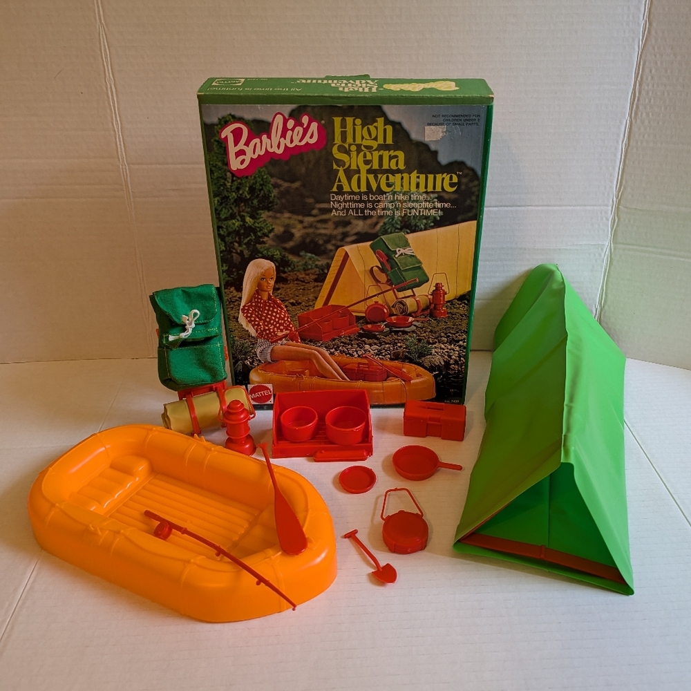 Mattel Barbie's High Sierra Adventure Play Set 1974